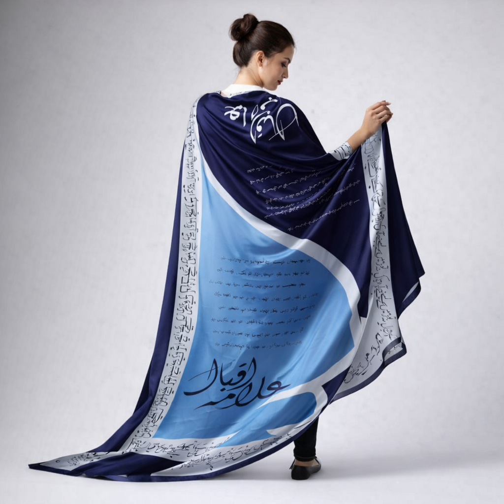 Calligraphy Shamooz Silk Shawls