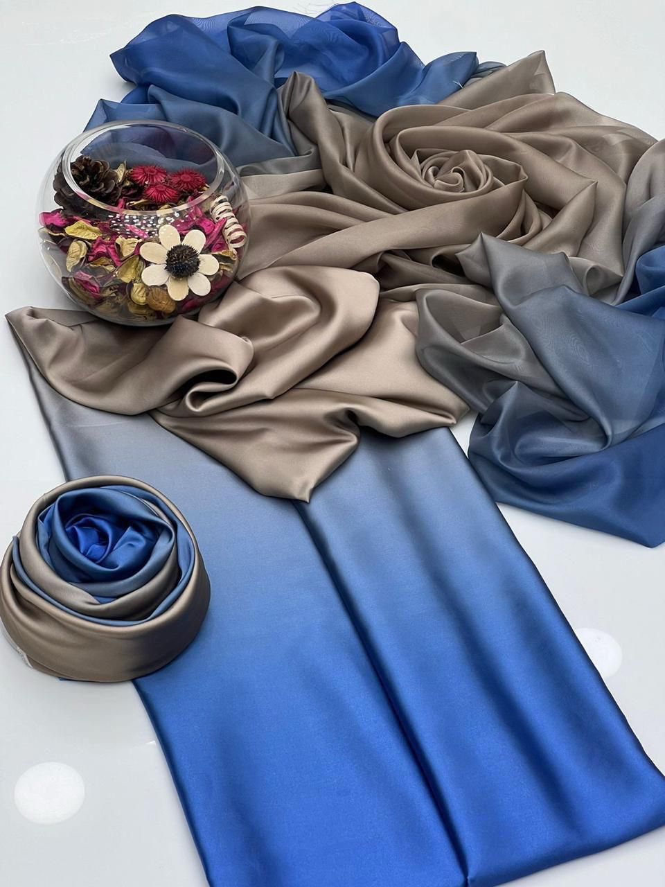 3 pcs digital printed Unstitched shamooz silk suit | silk dupatta |Three Pieces |Suit