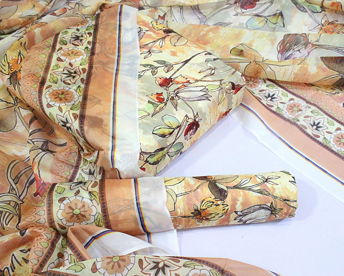 Digital Printed swiss lawn 3 pcs (Unstitched)