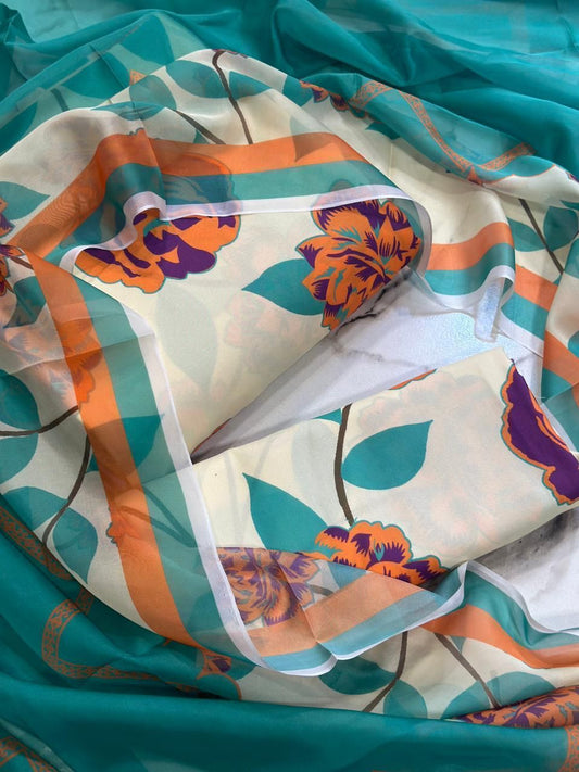 Digital Printed swiss lawn 3 pcs (Unstitched)