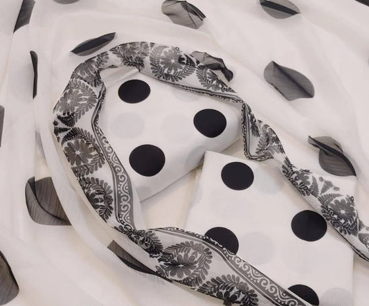 Digital Printed swiss lawn 3 pcs (Unstitched)